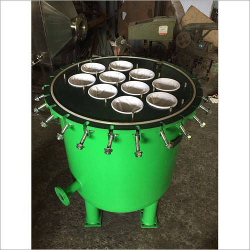 Bag Filter Housing - Color: Green