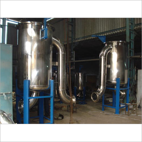 Gas Filter Housing - Color: Silver