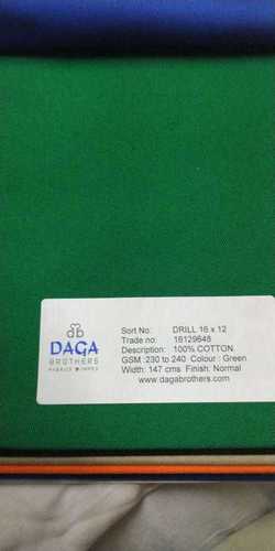 Cotton Fabric - Soft Texture, Breathable Comfort | Ideal for Upholstery, Apparel, and Home Decor