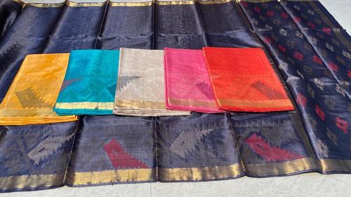 पार्टी वियर लेडीज़ सिल्क हैंडलूम साड़ी