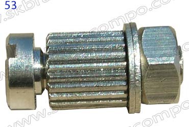 Electrical Switchgear Parts - Brass, 1/2 Inch Bsp Thread, 25mm Length | Polished Finish, 20mm Diameter, Light Weight 50g