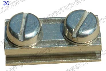 Switchgear Parts - Stainless Steel, 10mm X 10mm X 20mm | Polished Finish, M6 Thread Size, Ce Certified, -20â°c To 100â°c Operating Temperature