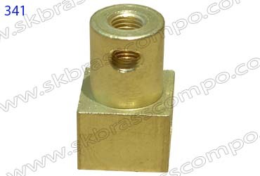 Switchgear Parts - Stainless Steel, 10mm X 10mm X 20mm | Polished Finish, M6 Thread Size, Ce Certified, -20â°c To 100â°c Operating Temperature