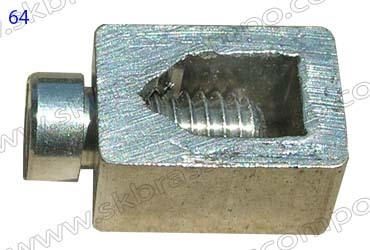 Switchgear Parts - Stainless Steel, 10mm X 10mm X 20mm | Polished Finish, M6 Thread Size, Ce Certified, -20â°c To 100â°c Operating Temperature