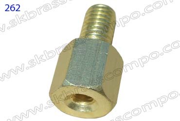 Switchgear Parts - Stainless Steel, 10mm X 10mm X 20mm | Polished Finish, M6 Thread Size, Ce Certified, -20â°c To 100â°c Operating Temperature