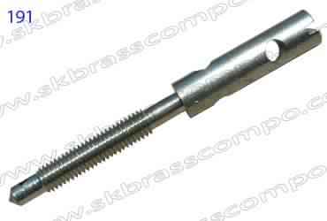 Brass Energy Meter Parts - 50mm Length, 8mm Diameter | Metric Thread, Lightweight 10g Design