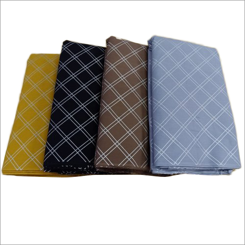 Printed Cotton Fabric - 100% Cotton, Available In Multiple Colors, Tear-resistant, Smooth Texture, Custom Lengths Available