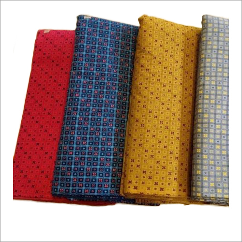 Printed Cotton Fabric - 100% Cotton, Available In Multiple Colors, Tear-resistant, Smooth Texture, Custom Lengths Available