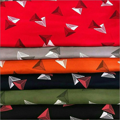 Printed Rayon Fabric - Soft Texture, 35-36 Inch Width, Various Colors | Ideal for Athletic Apparel, Summer Dresses & Home Textiles