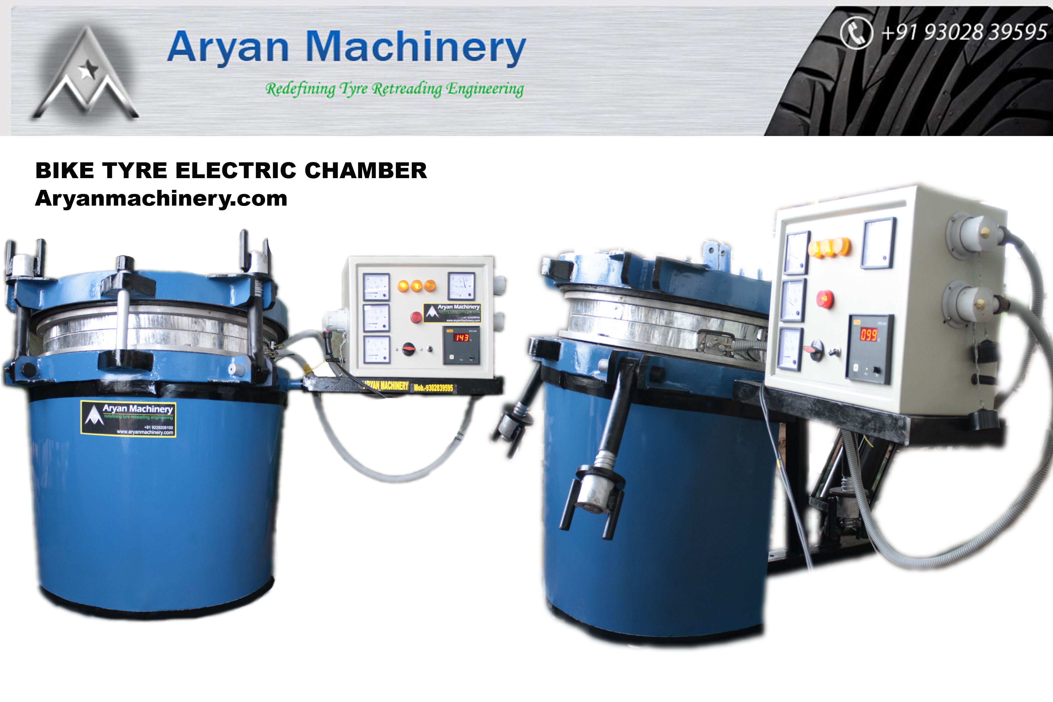 Bike Tyre Retreading Machine