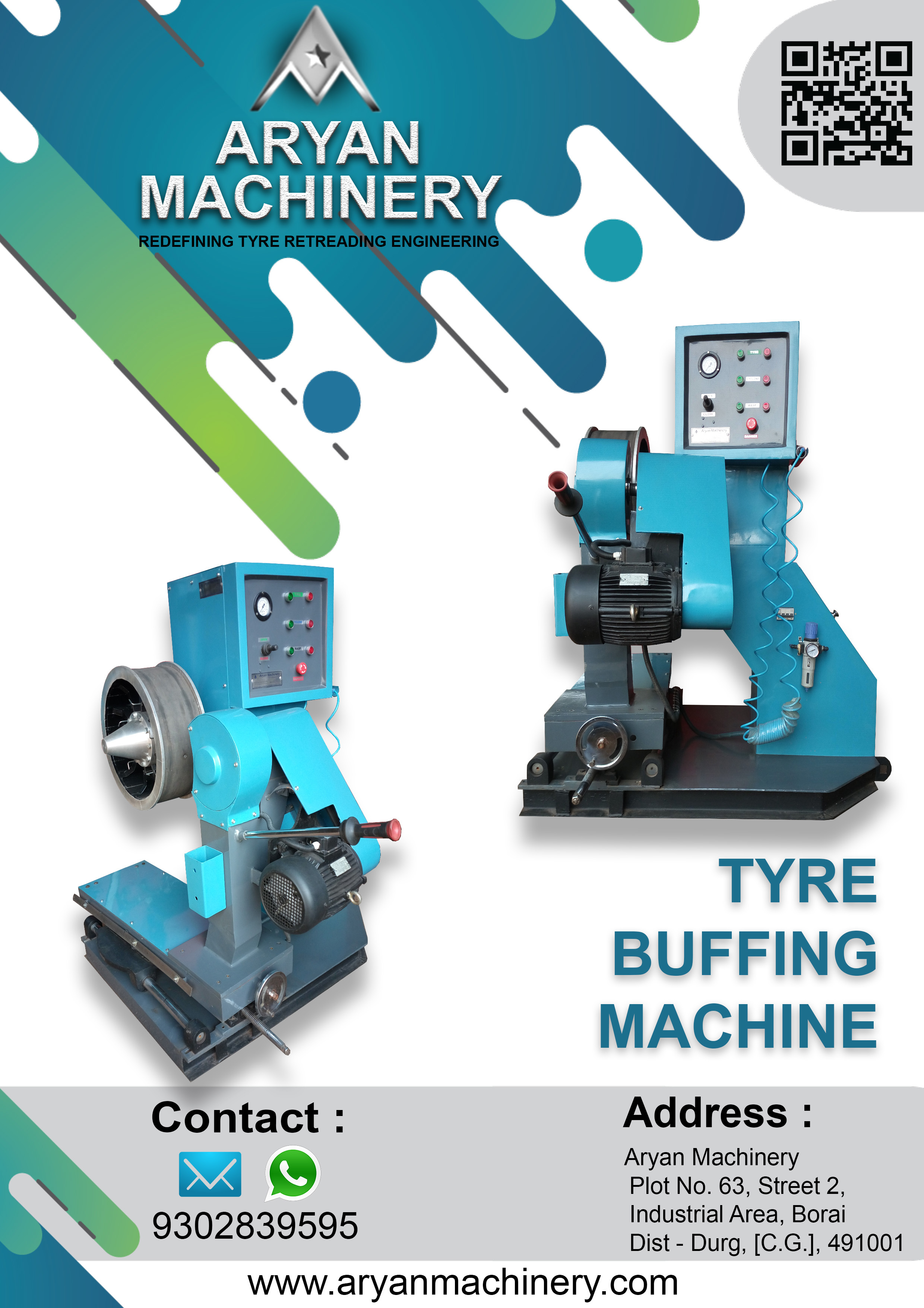 Custamization Available Tyre Buffing Machine