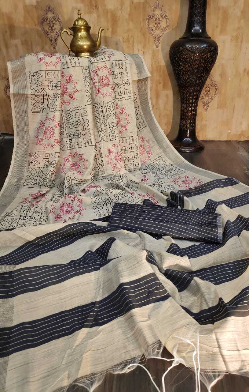 Ethnic Bamboo Cotton Sarees