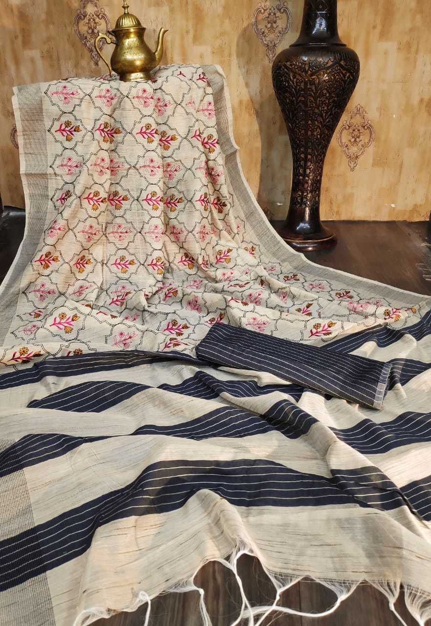 Ethnic Bamboo Cotton Sarees