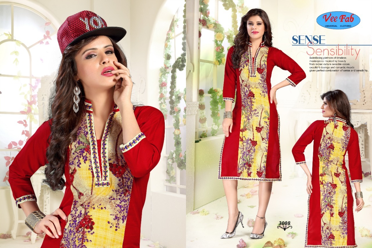 Shopping Season Designer Cotton Printed Kurti - Cambric Cotton, Size: L, Xl, Xxl | 3-4th Sleeve Style, Washable, Suitable For All Seasons