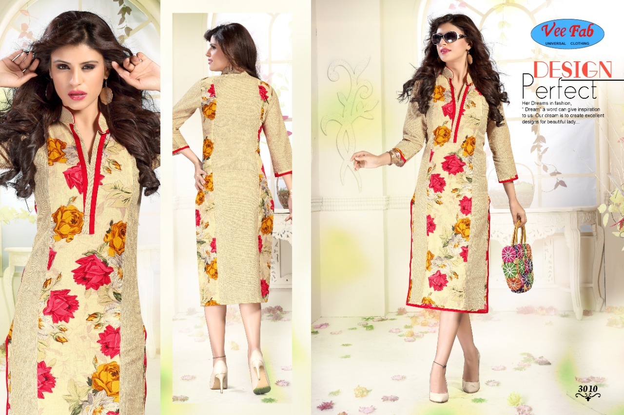 Shopping Season Designer Cotton Printed Kurti - Cambric Cotton, Size: L, Xl, Xxl | 3-4th Sleeve Style, Washable, Suitable For All Seasons
