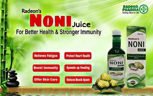 Noni Juice - Herbal Syrup for Energy and Vitality, Protects Liver, Relieves Fatigue, Boosts Immunity, Reduces Muscle Spasms, Moisturizing Formula Suitable for All Ages