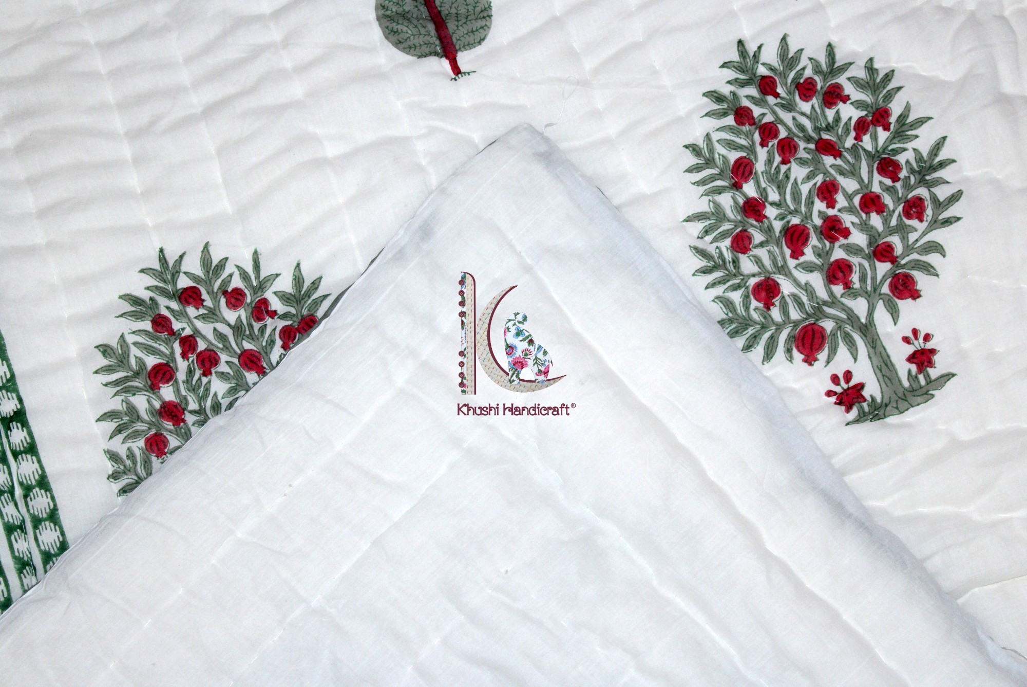 100% Cotton Hand Block Printed Jaipuri Razai