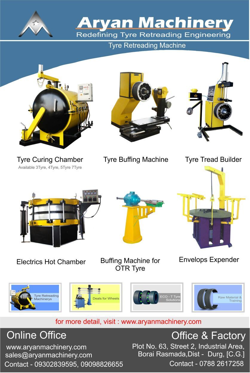 Steel Alloy Tyre Retreading Plant