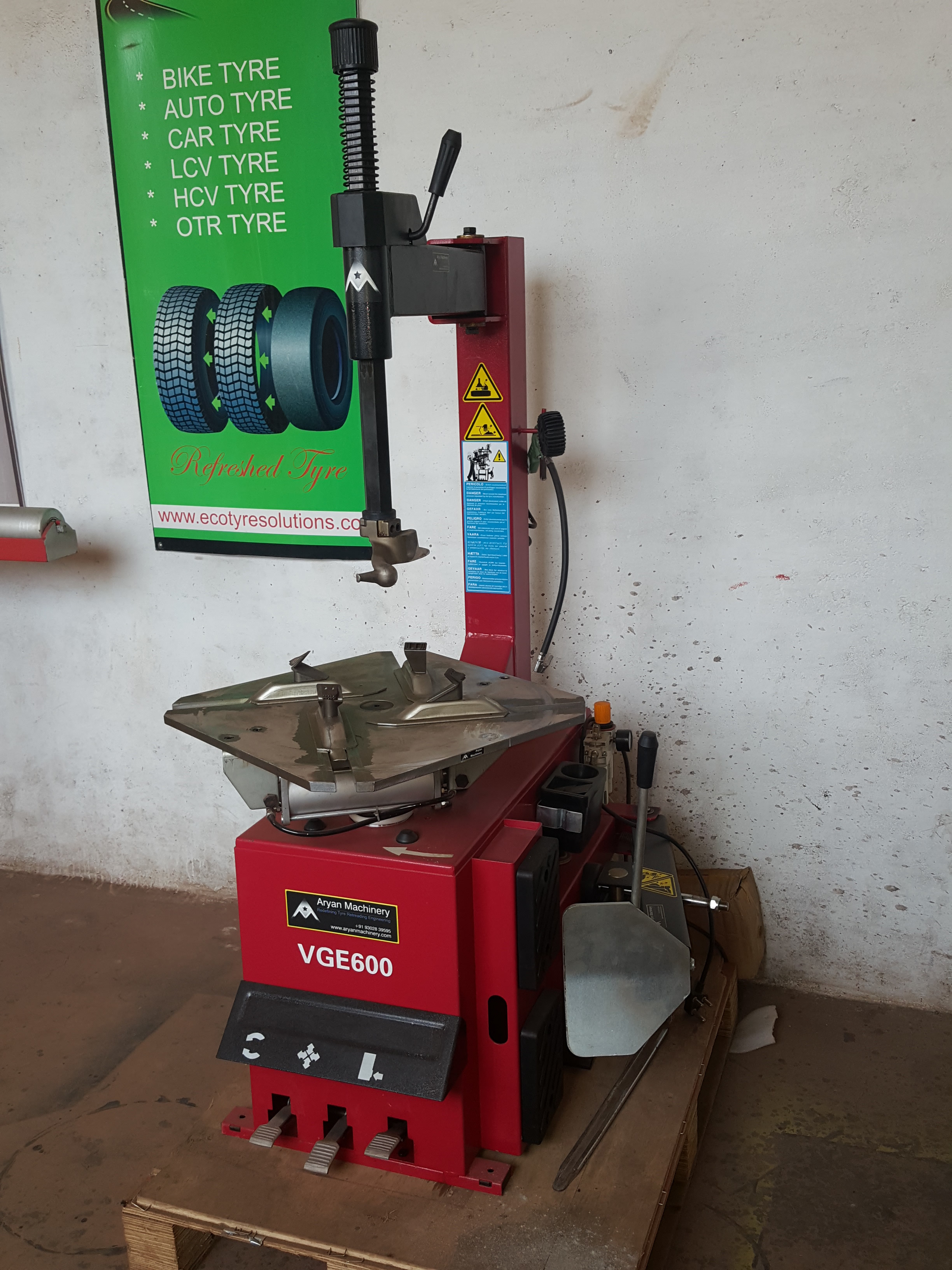 Steel Alloy Tyre Changer