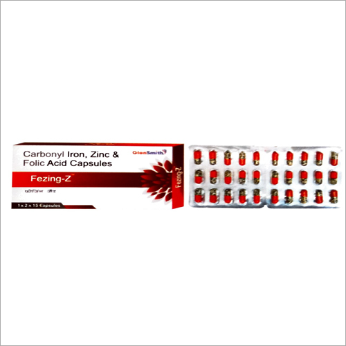 Carbonyl Iron Zinc And Folic Acid Capsules Recommended For: Anemia