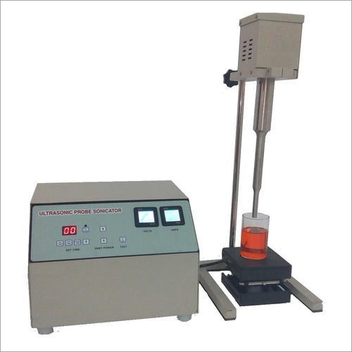 Probe Sonicator - 500ml Batch Size, Stainless Steel Construction | De-gassing Liquids, Easy Transfer, Emulsification, Tissue Processing, High Flexibility