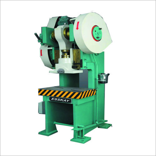 C Type Power Press Machine - Cast Iron, 1000 x 600 x 1200 mm | 1.5 HP Power, 60 mm Stroke Length, 150 RPM Speed, 150 mm Ram Size, 500 kg Weight