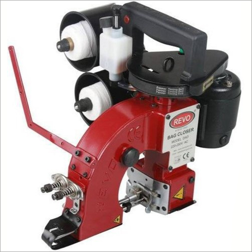 Revo Bag Closing Machine - Heavy-Duty Automatic, Single/Double Needle, 2/4 Thread Chain Stitch, Auto Start Feature