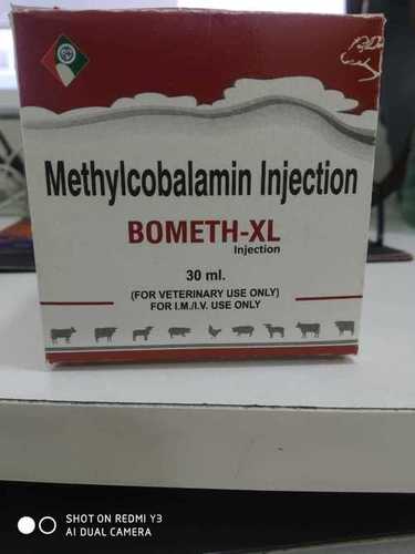 Methylcobalamin Injection For Veterinary Use Only Ingredients: Solution Compound
