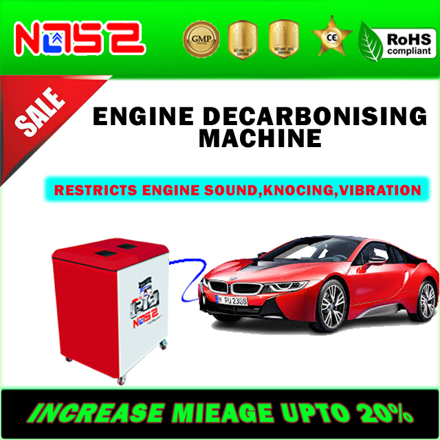 Truck Carbon Cleaner Machine - Color: Red With White