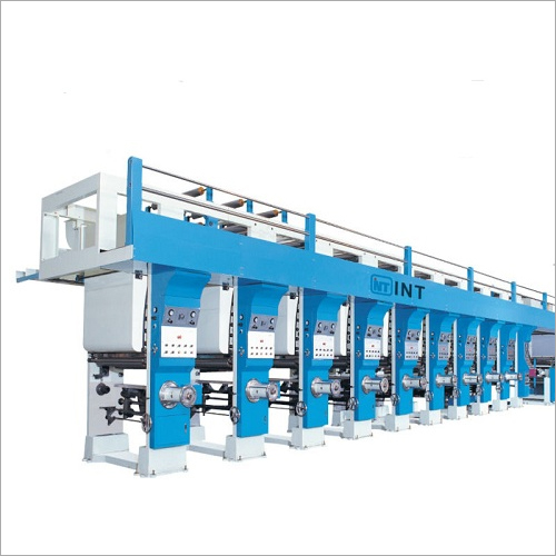 Single Color Rotogravure Printing Machine