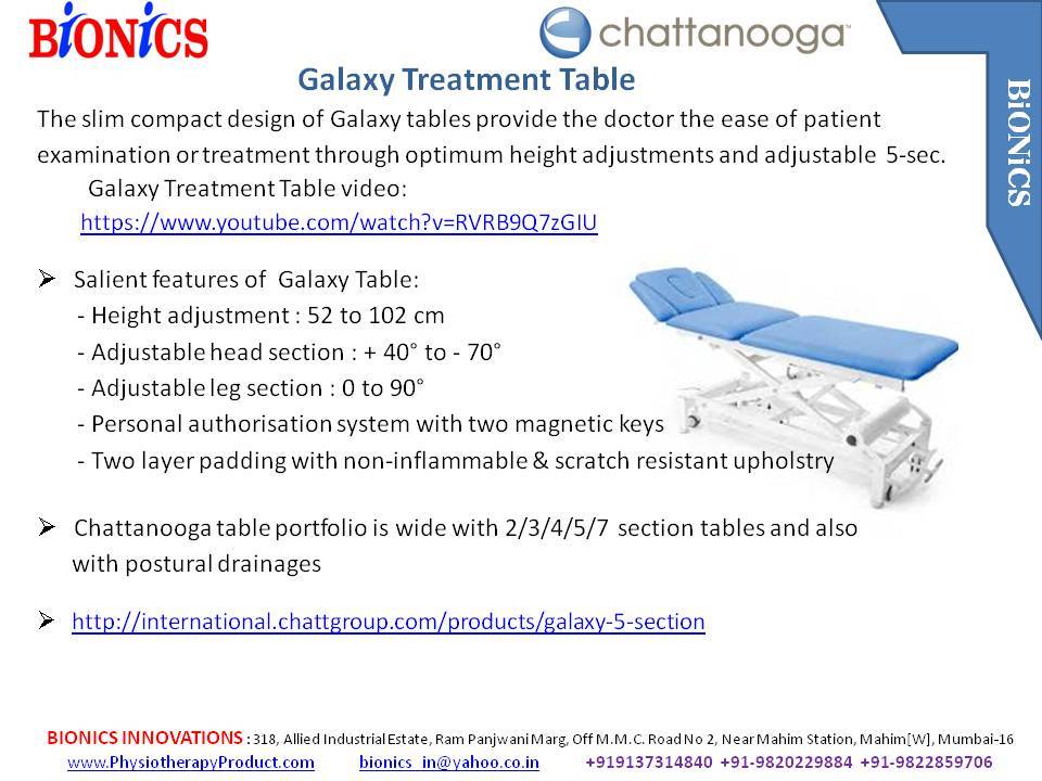 5 Section Electric Table