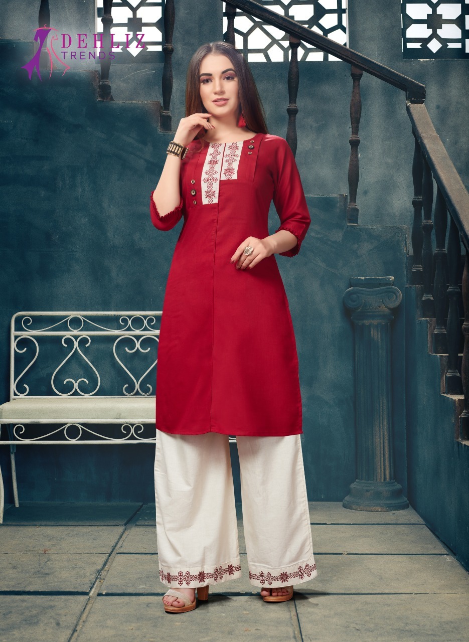 Grace Wholesale Designer Kurti Set - Color: As Per Catalog