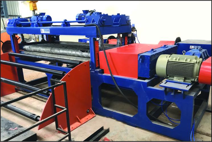 Coil Straightening Machine - Color: As Per Required Our Stander Is Blue Color