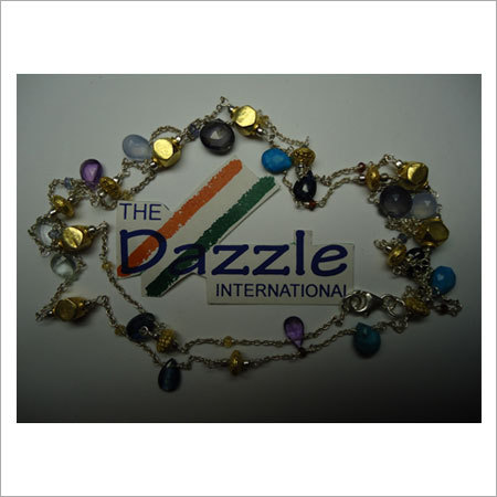 गोल्ड प्लेटेड बीडेड चेन