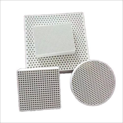 Honeycomb Ceramic Filter - 40-600 mm Diameter, White, 80-90% Efficiency | High Strength, Heat Resistant, Reduces Casting Porosity and Improves Surface Quality