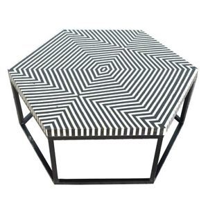 Bone Inlay Coffee Table