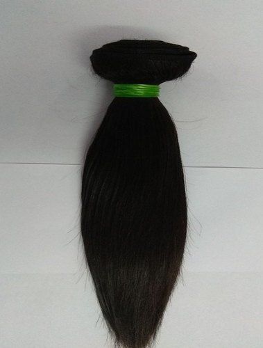 Natural Black Human Hair - 203 Mm Length, 100% Unprocessed Virgin Hair | Remy Indian Type, Soft Texture, 2-year Warranty