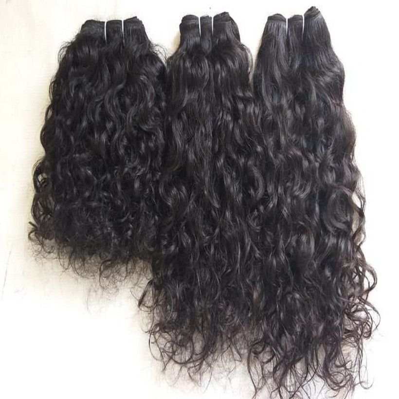 Indian Human Hair Weaving Extension - 203mm Length, Natural Brown & Black Shades | Remy Hair, 100g Weight, 2 Years Warranty, Excellent Soft Texture And Silky Shine