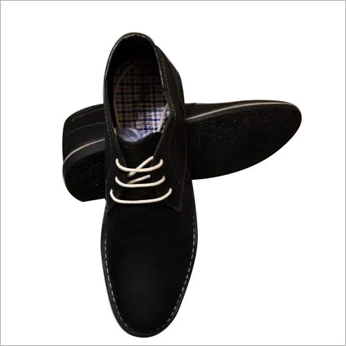 Black Mens Leather Formal Shoes