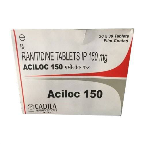 150 mg रैनिटिडाइन टैबलेट आईपी