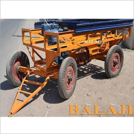 Folding Tower Hoist - Iron Alloy, Up to 178 ft Height | 14 Hp Diesel Engine, 450 kg Capacity, 3 Phase