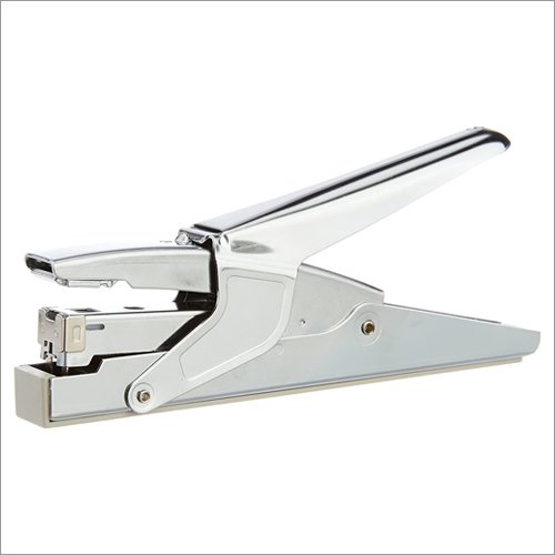 Office Stapler - Metal, 10x4x2 Inches | Silver Finish, 100 Staple Capacity, 24/6 Staple Size, 1 Year Warranty