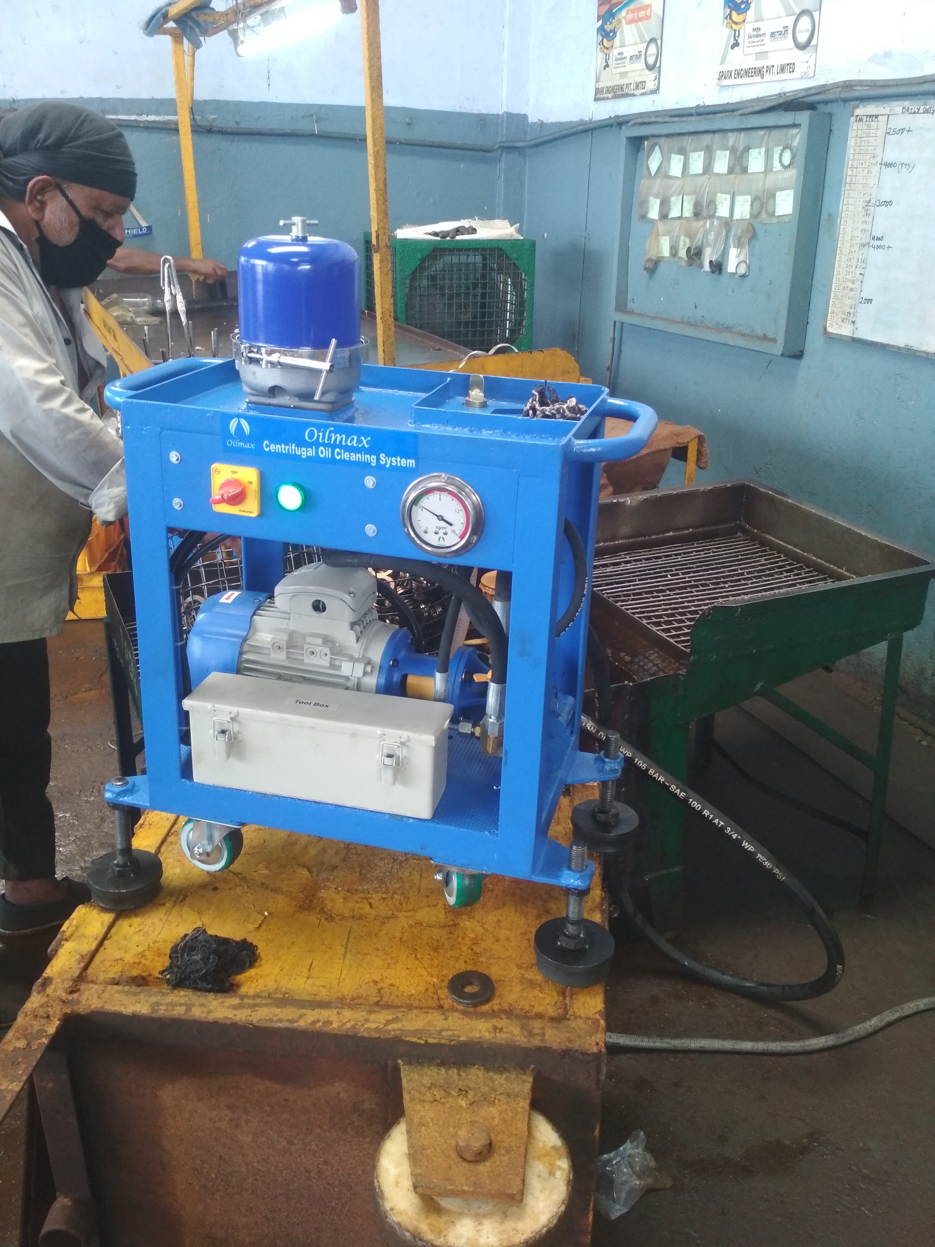 Rpo Oil Cleaning System - Color: Blue