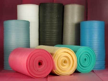 Pe Foam - 18-21 Density, 25 Millimeter Thickness | Colors: White, Blue, Cream, Maroon, Size: Single