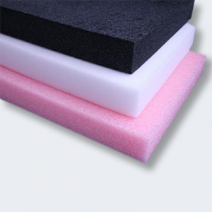 Pe Foam - 18-21 Density, 25 Millimeter Thickness | Colors: White, Blue, Cream, Maroon, Size: Single
