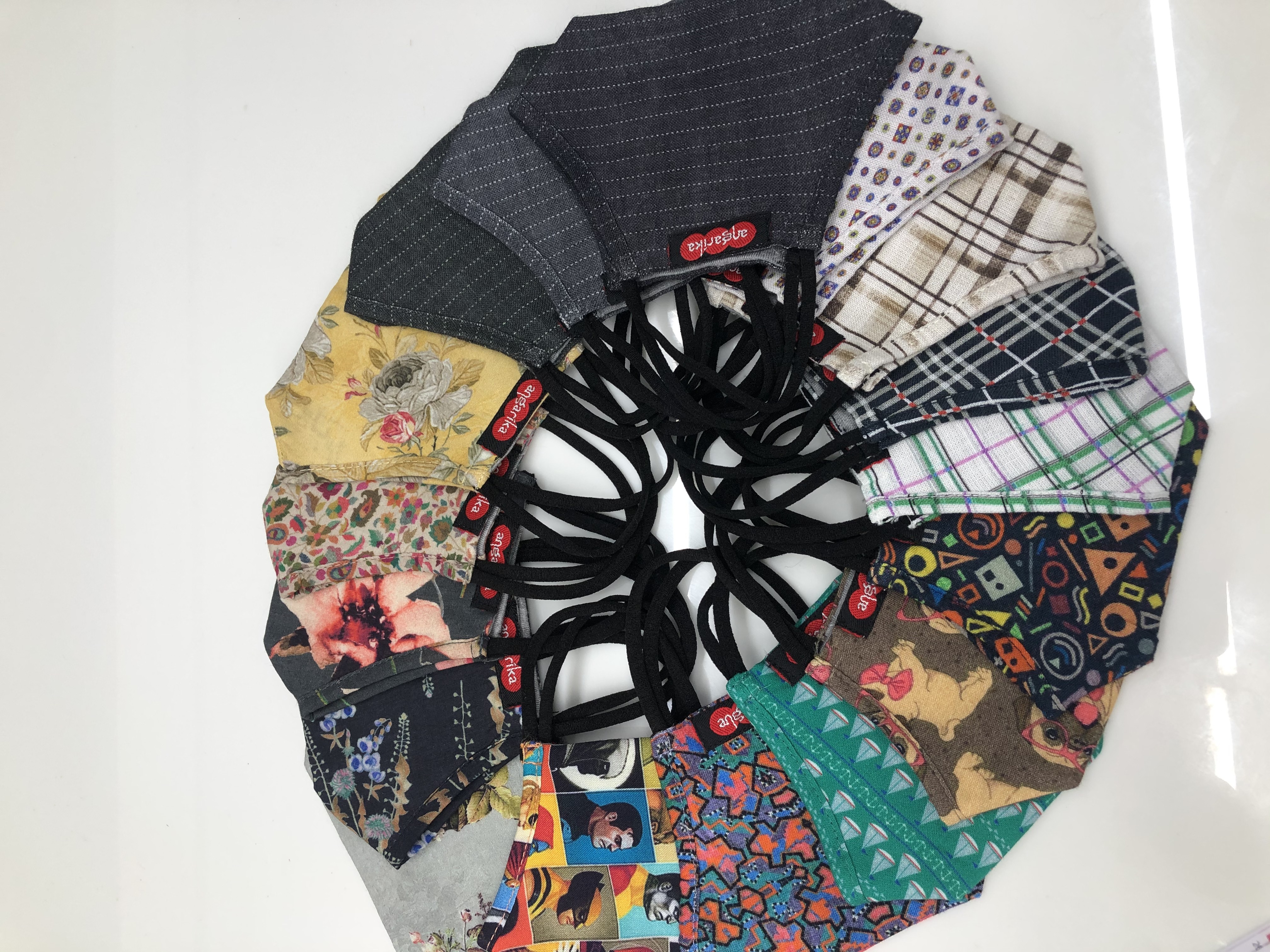 Value Addition Work Digital Print Fabrics
