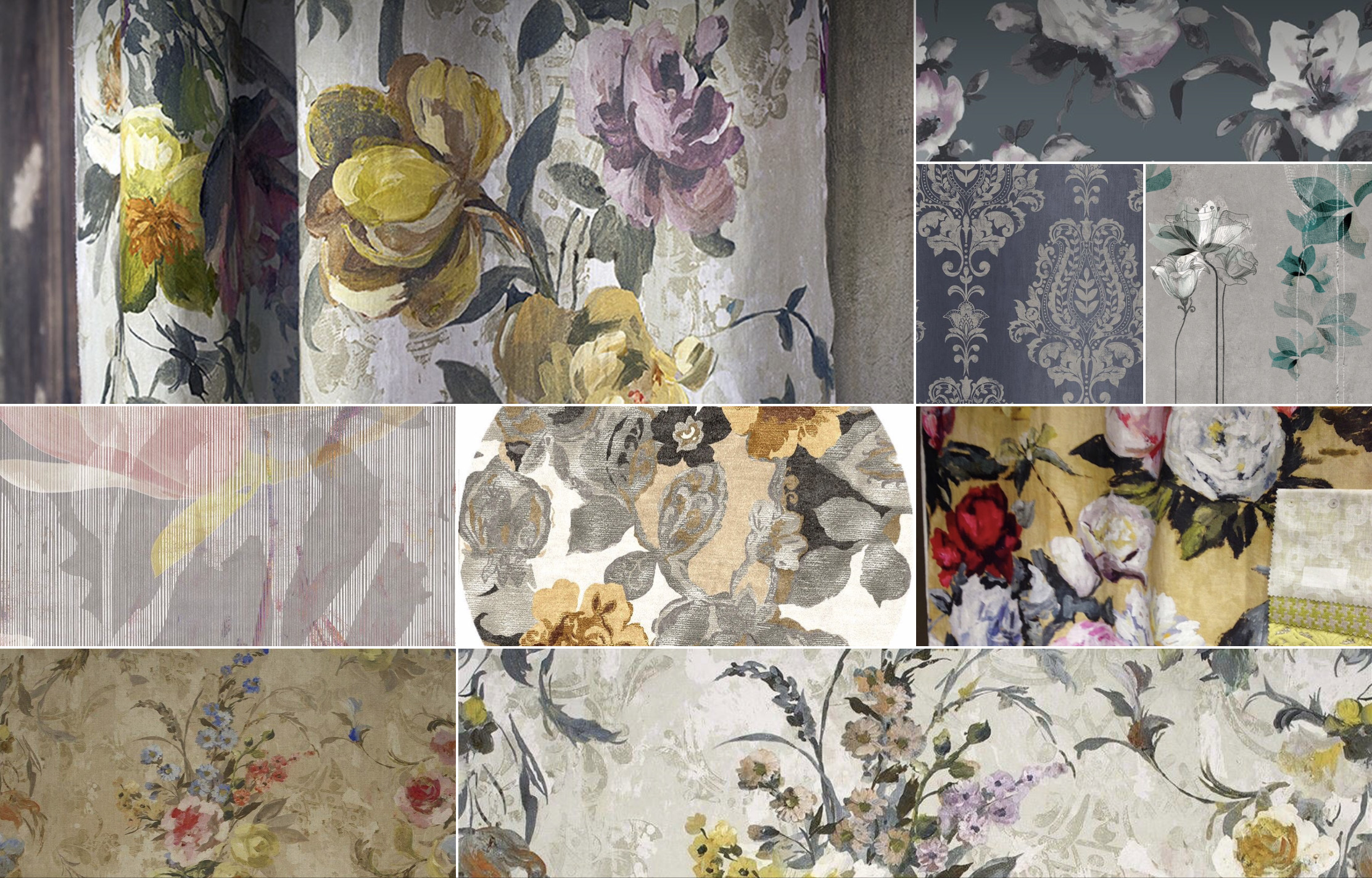 Value Addition Work Digital Print Fabrics