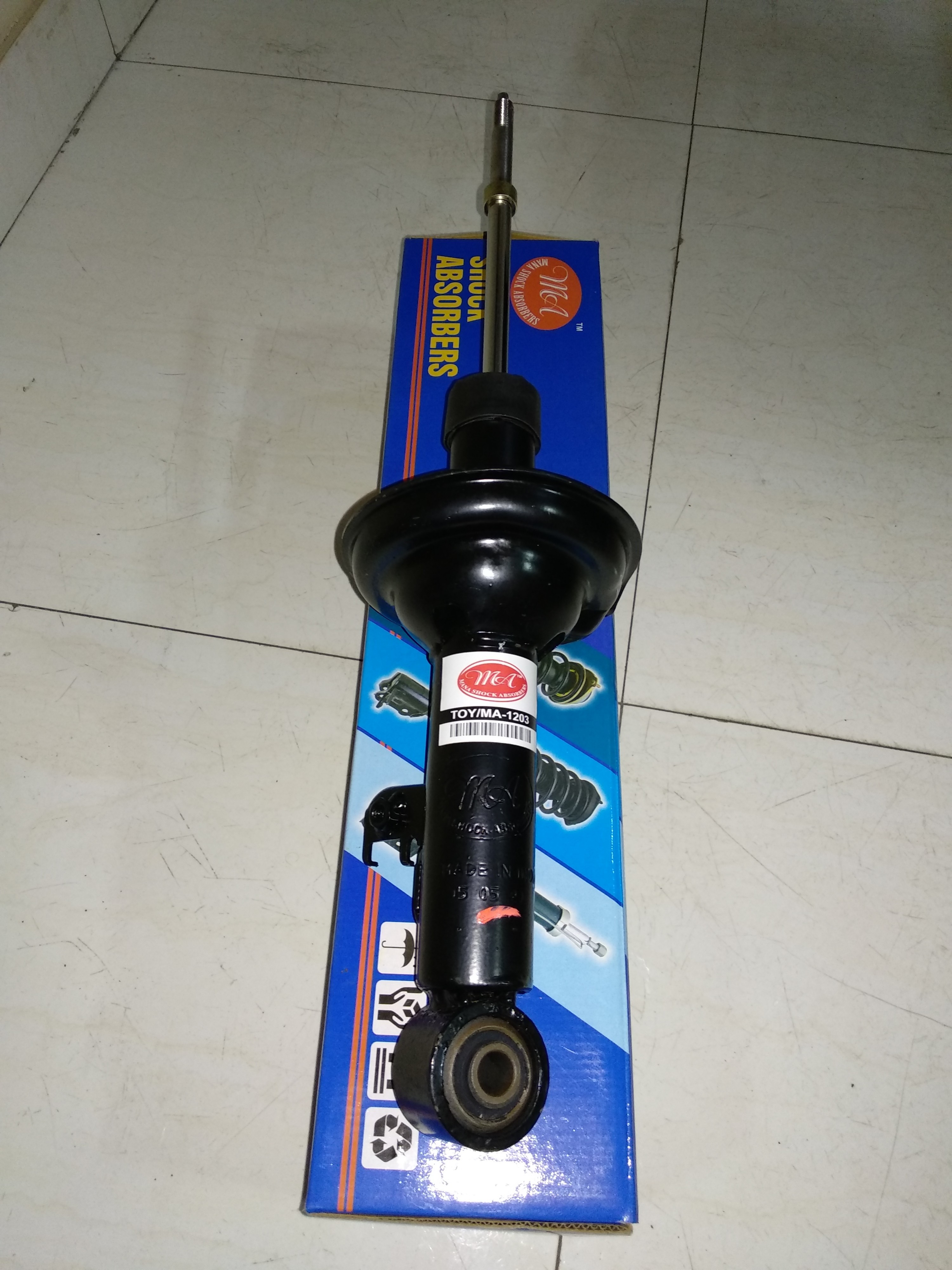 Innova Shock Absorber - Iron Coil Spring, Black Front Position | Manufactured To Oe Standards, Twin-packs For Enhanced Safety, Comprehensive Fitting Instructions