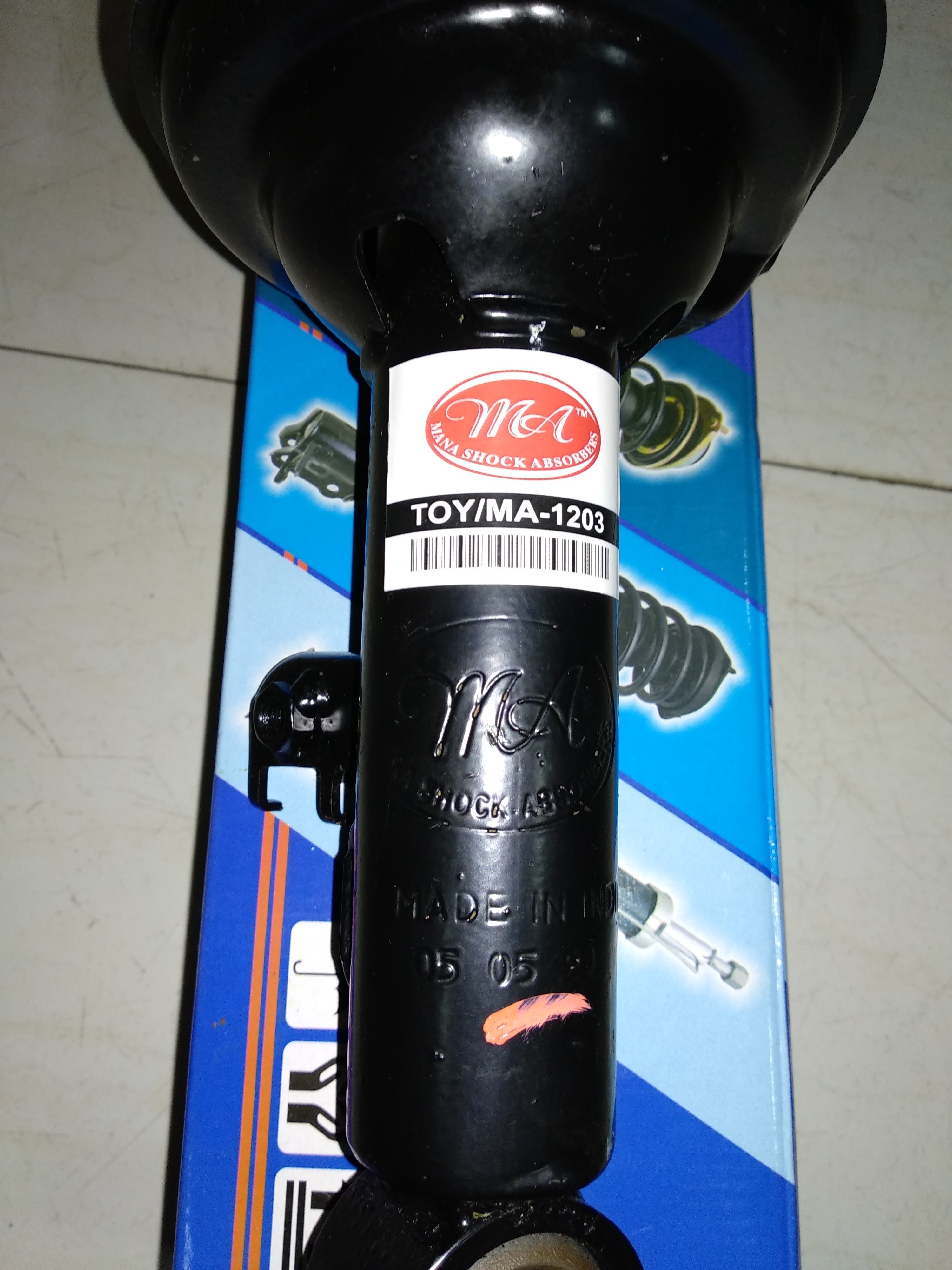 Innova Shock Absorber - Iron Coil Spring, Black Front Position | Manufactured To Oe Standards, Twin-packs For Enhanced Safety, Comprehensive Fitting Instructions