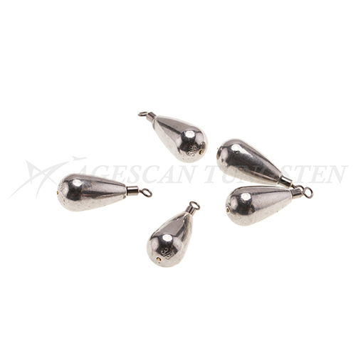 Tungsten Tear Drop Shot Round Eye